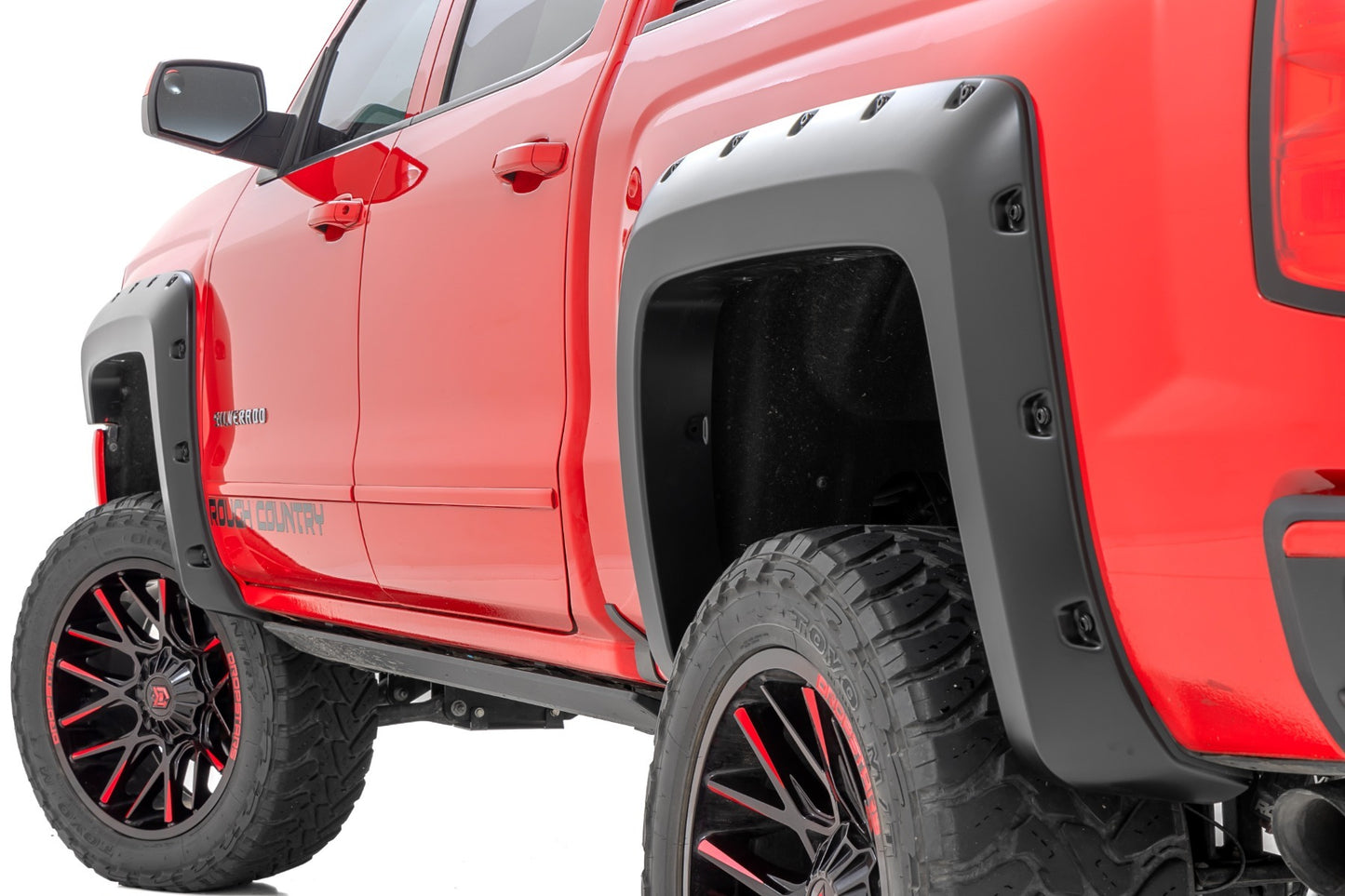 Fits Silverado 1500(14-18 &Classic) Pocket Fender Flare 5'9" Bed F-C11413A-GCN