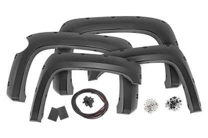Fits Silverado 1500(07-13) Pocket Fender Flares 5'9" Bed Gas Door F-C11612A