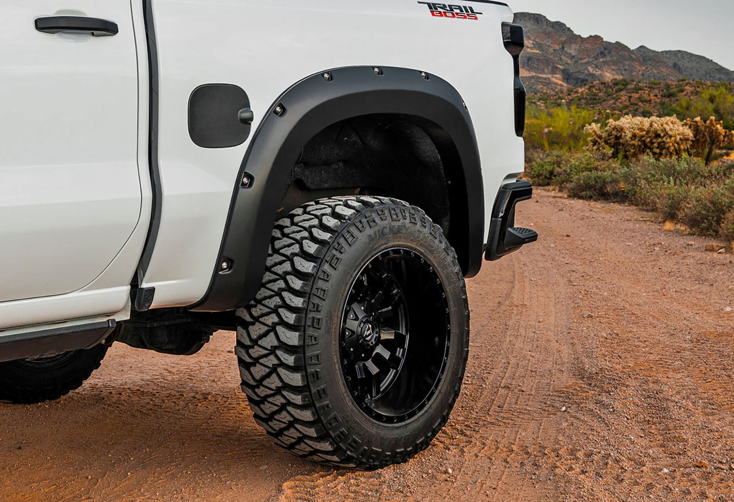 Fits Silverado 1500(2019-21) Pocket Fender Flares GCN Victory Red F-C11911A-GCN