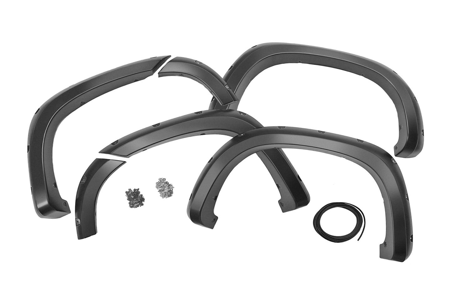 Fits Silverado 1500(19-21) Pocket Fender Flare Grey Metallic F-C11911A-GXD