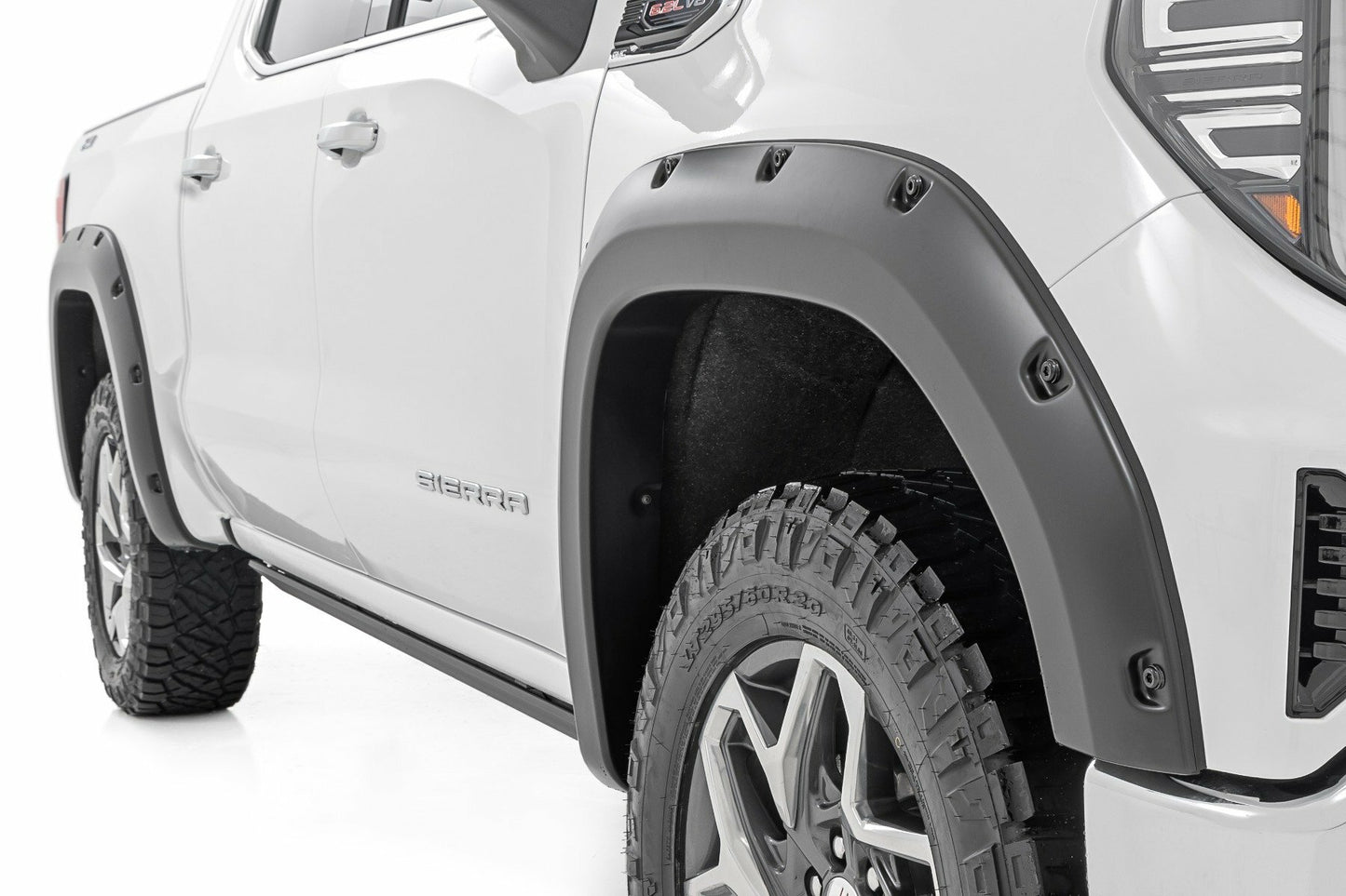 Fits GMC Sierra 1500 (2019-2024) Pocket Fender Flares GXP Downpour F-C11950A-GXP