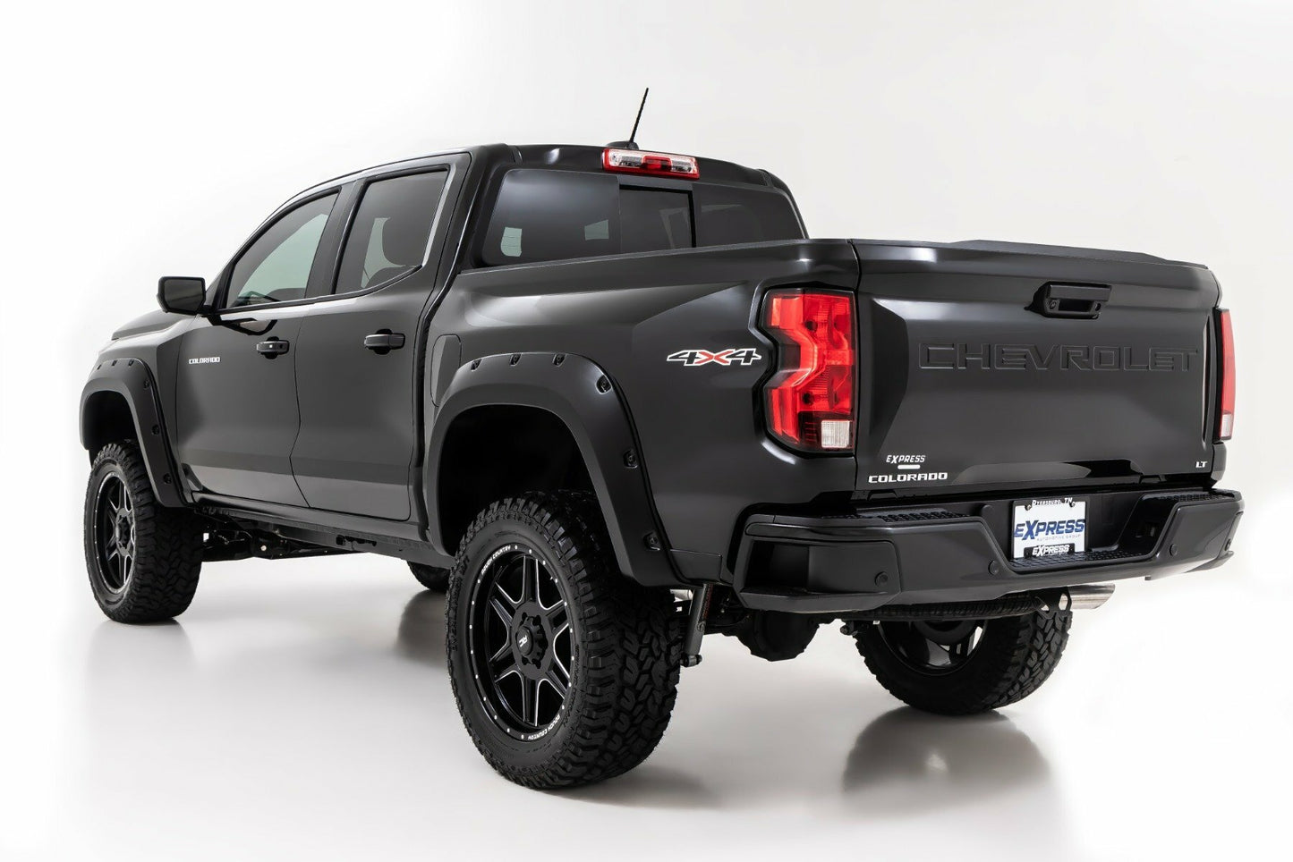 Fits Chevy Colorado(2023-2024) Pocket Fender Flares GBA Gloss Black F-C12311-GBA