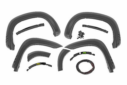 Fits Silverado 1500(2019-24) Fender Flares SF1 GJI Shadow Gray F-C319201A-GJI