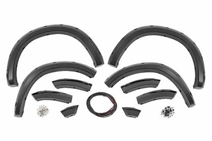 Fits Ram 1500(09-18 &Classic) Pocket Fender Flare PAU Granite F-D10911B-PAU