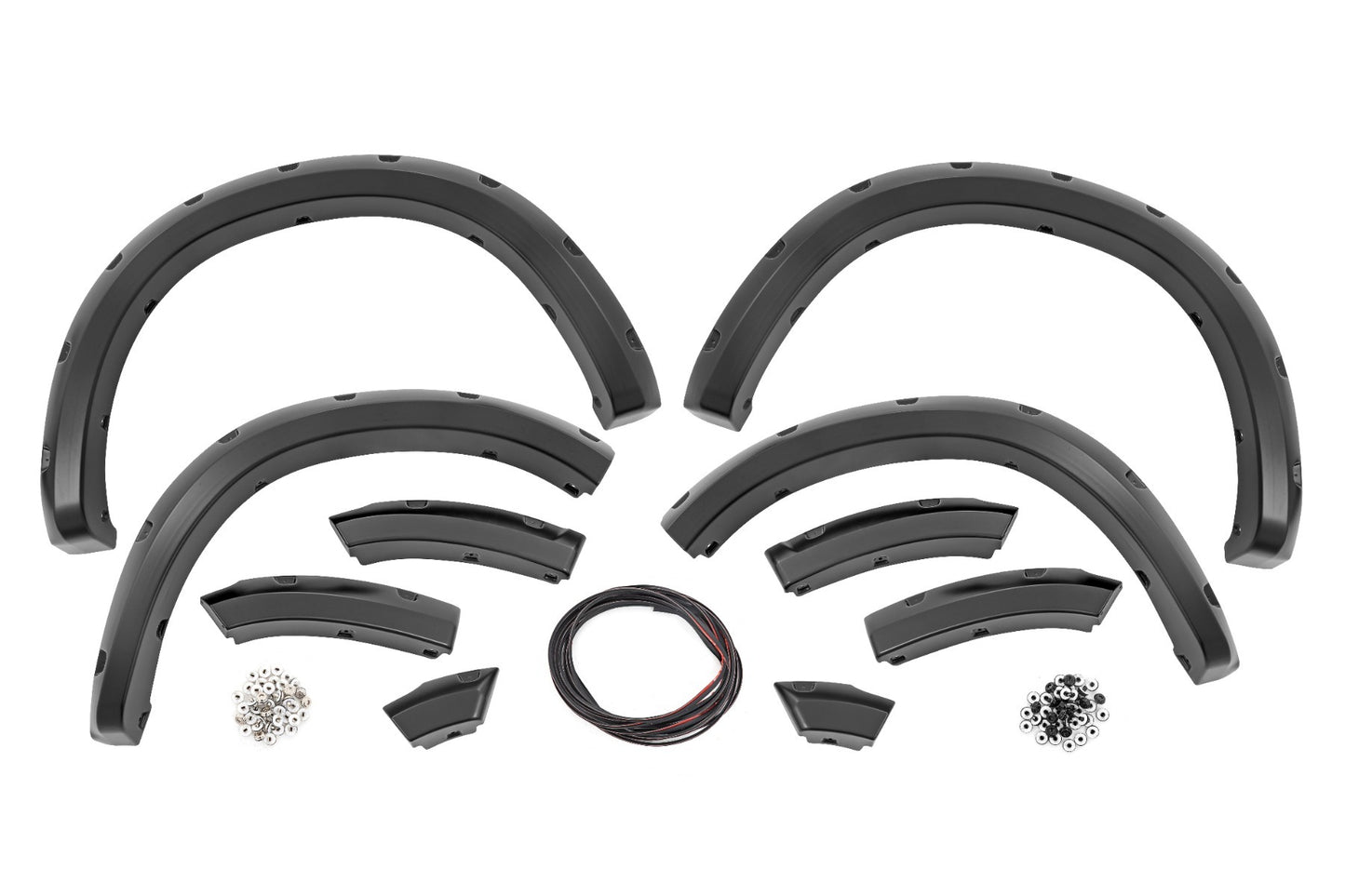 Fits Ram 1500(09-18 &Classic) Pocket Fender Flare PXQ Black F-D10911B-PXQ