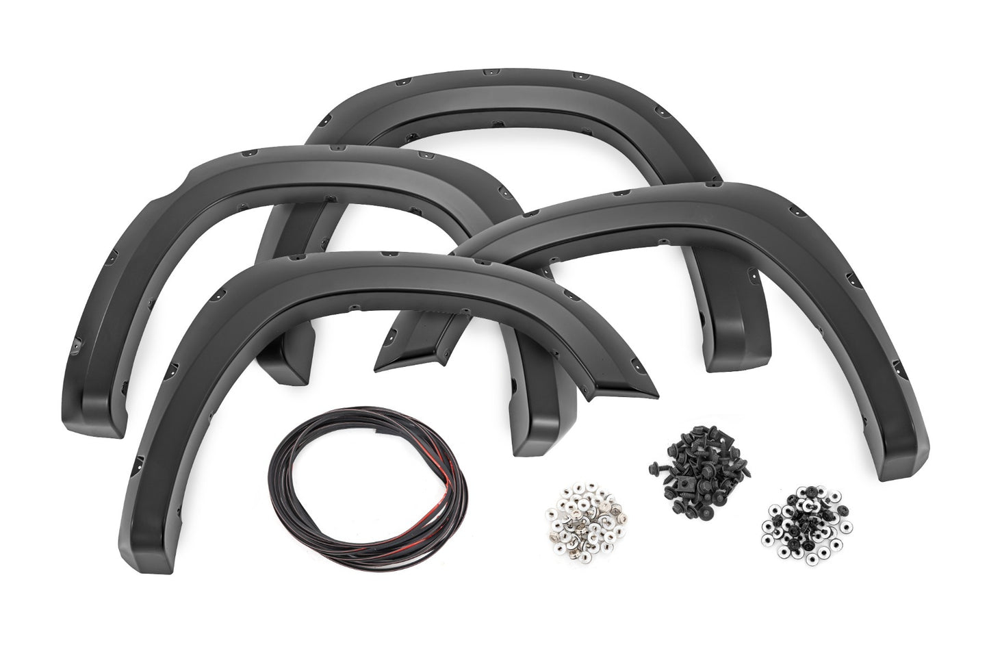 Fits Ram 1500 (2019-2024) Pocket Fender Flares PAR Maximum Steel F-D10914A-PAR