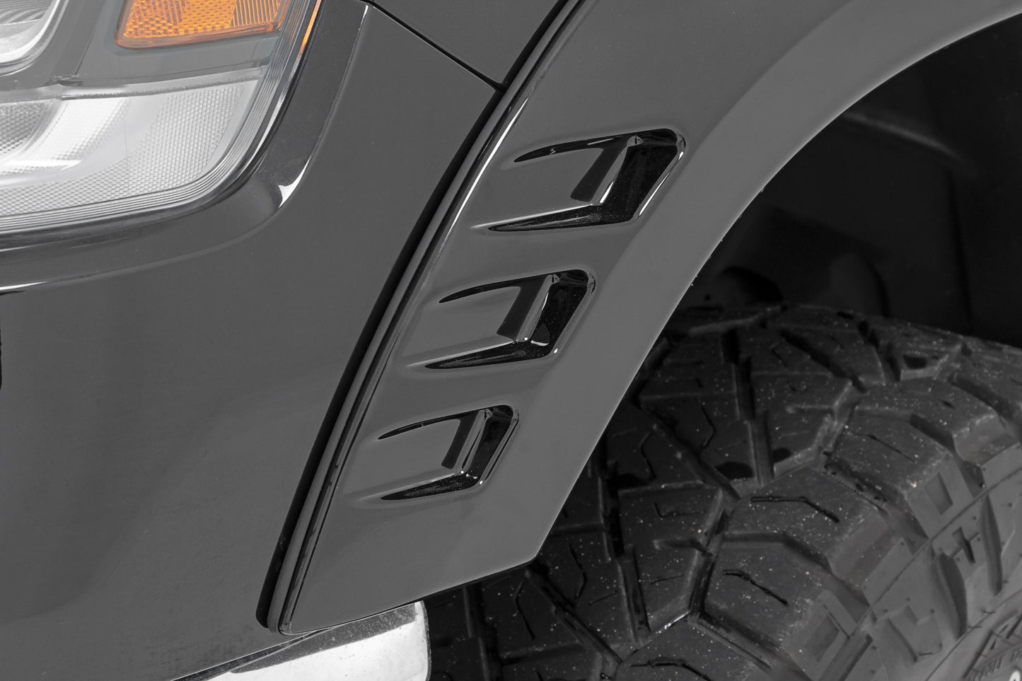 Fits Ram 1500 (2019-2024) Fender Flares SF1 JSC Billet Silver F-D319201-JSC