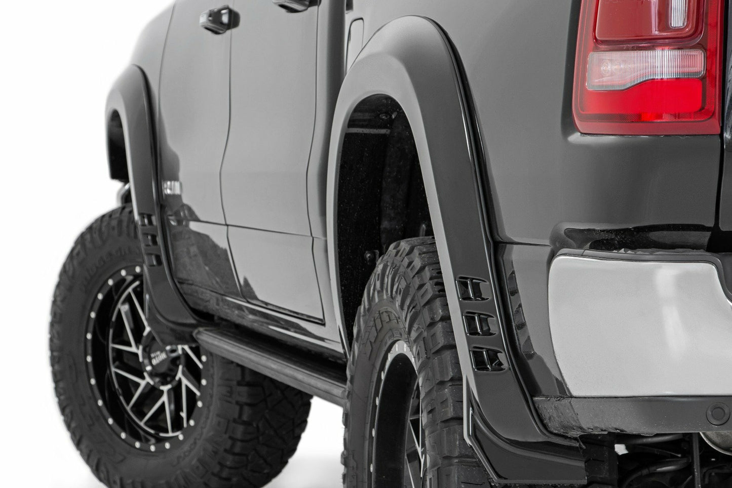 Fits Ram 1500 (2019-2024) Fender Flares SF1 JSC Billet Silver F-D319201-JSC