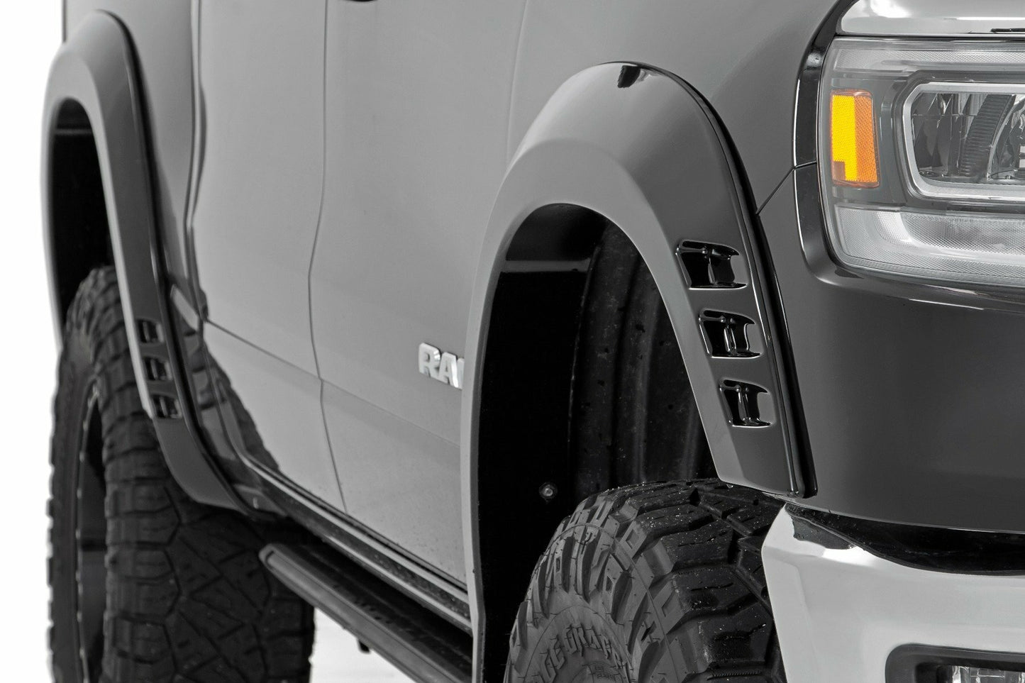 Fits Ram 1500 (2019-2024) Fender Flares SF1 PXR Brilliant Black F-D319201-PXR