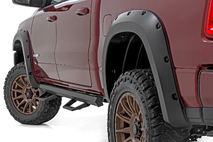 Fits Ram 1500 2WD/4WD (2025) Pocket Fender Flares; PBJ Hydro Blue; F-D319205-PBJ