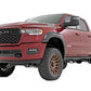 Fits Ram 1500 2&4WD (2025) Pocket Fender Flares; PSC Billet Silver F-D319205-PSC