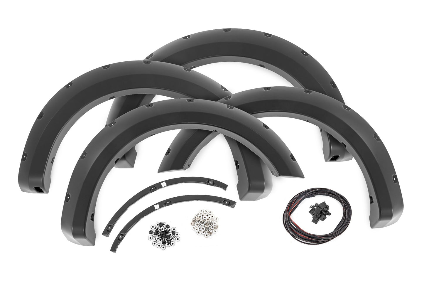Fits Ford F-150 (2009-2014) Pocket Fender Flares Z1 Oxford White F-F10911A-Z1