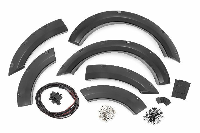 Fits Ford Bronco Sport 4WD(21-24) Pocket Fender Flare YZ White F-F11612A-YZ