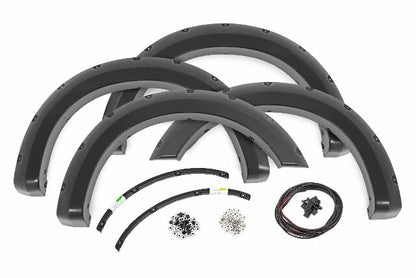 Fits Ford F-250/F-350 SD (23-24) Pocket Fender Flares D1 Stone Gray F-F20231-D1