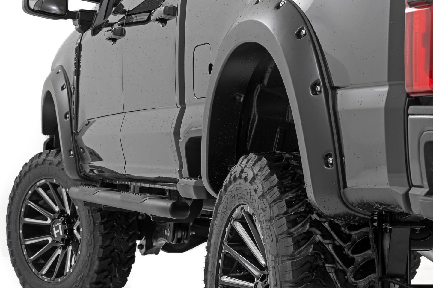 Fits Ford F-250 SD (23-24) Pocket Fender Flares YZ Oxford White F-F20231-YZ
