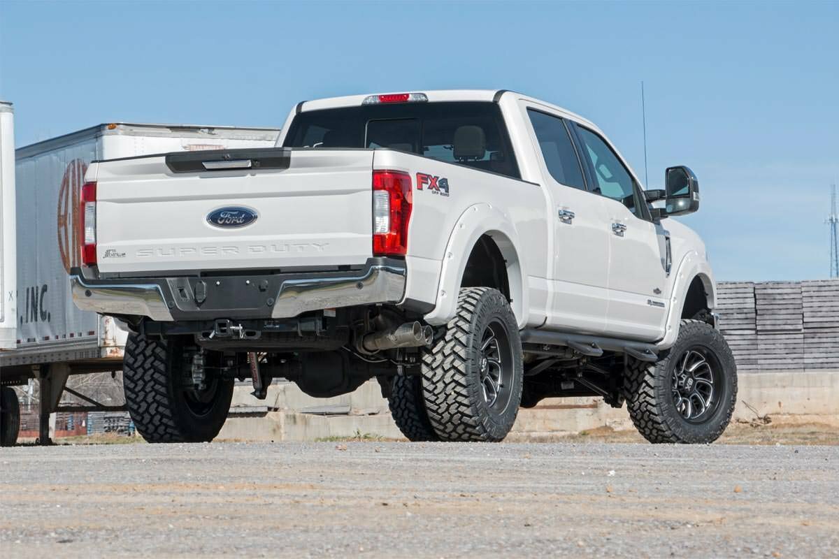 Fits Ford F-250 SD (17-22) Pocket Fender Flares BN Silver Spruce F-F21112-BN
