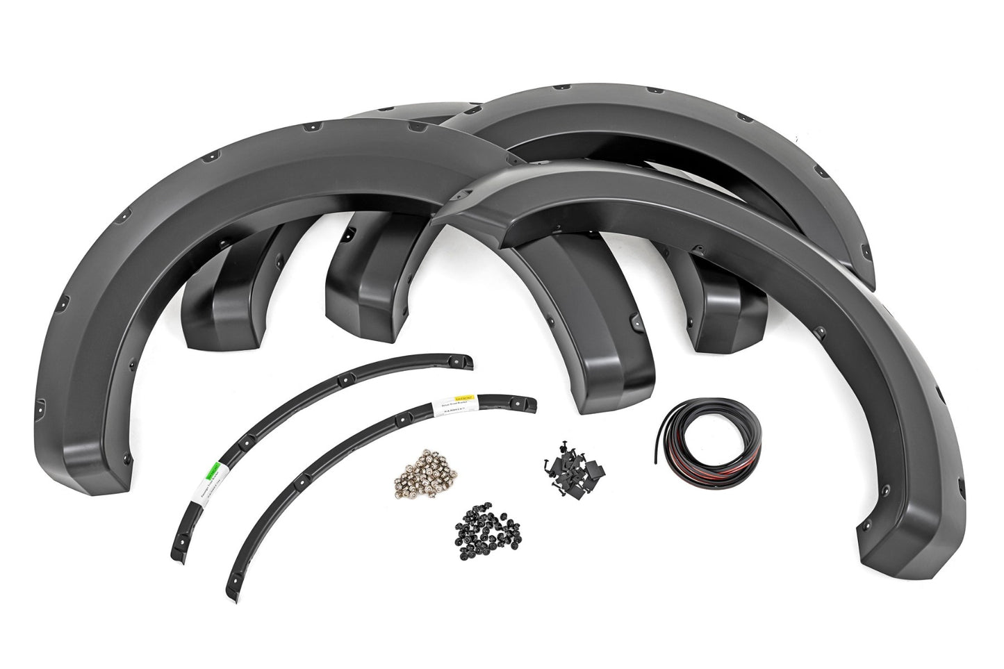 Fits Ford F-250 SD (17-22) Pocket Fender Flares YZ Oxford White F-F21112-YZ
