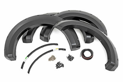 Fits Ford F-250 SD (17-22) Pocket Fender Flares Z1 Oxford White F-F21112-Z1
