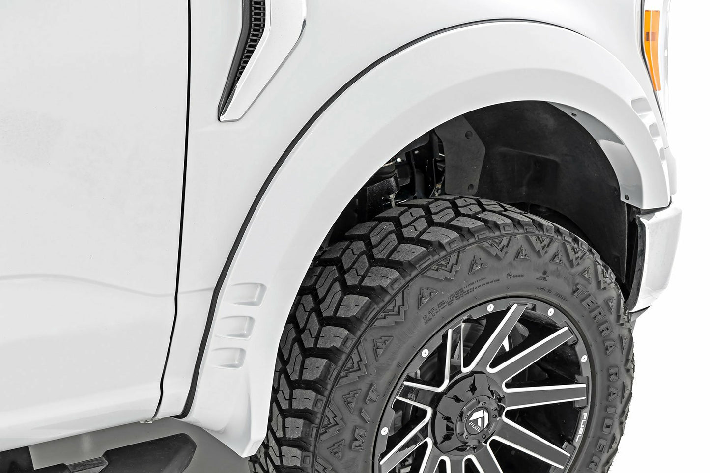 Fits Ford F-150 2&4WD (2021-2024) Fender Flares; SF1; JX Lead Foot F-F320210A-JX