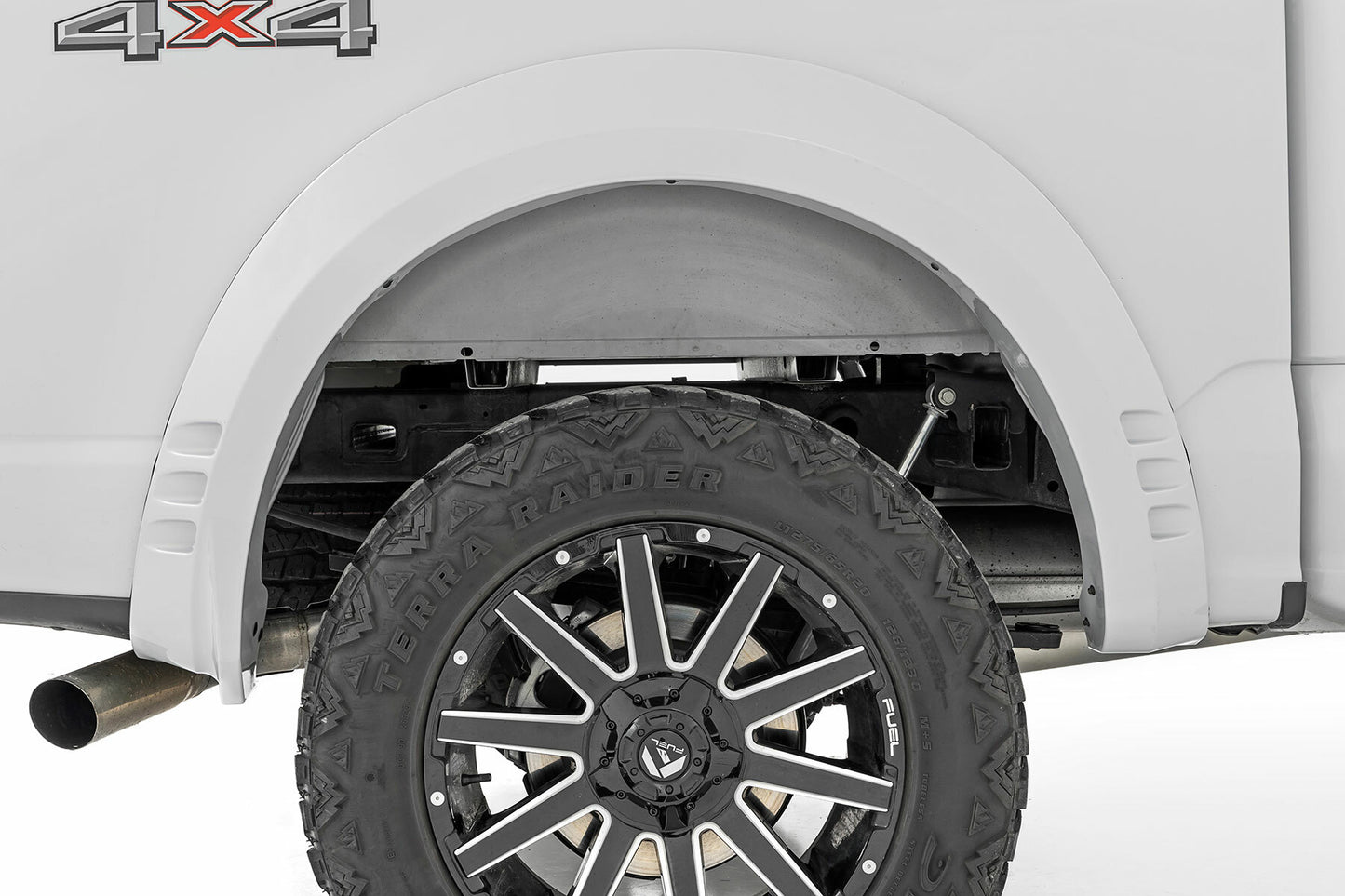 Fits Ford F-150 2&4WD (2021-2024) Fender Flares; SF1; Black; F-F320210A-RCGB