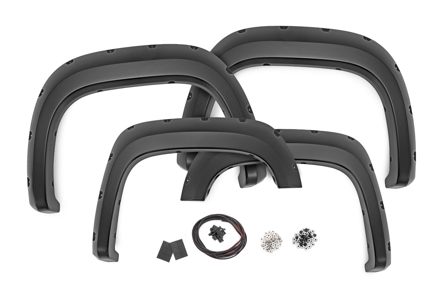 Fits Sierra 1500(07-13) Pocket Fender Flares 5'9" Bed GIW Graystone F-G10717-GIW