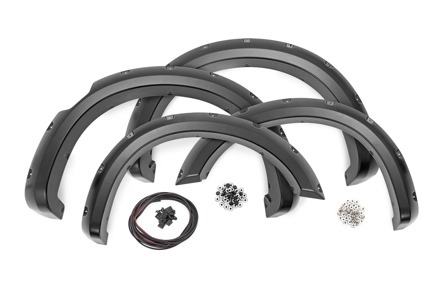 Fits Titan(17-24) Pocket Fender Flare Crew White W/O Emblem F-N101705A-QAK