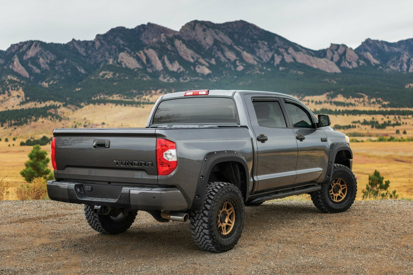 Fits Toyota Tundra (2014-2021) Pocket Fender Flares 6V7 Army Green F-T11411A-6V7