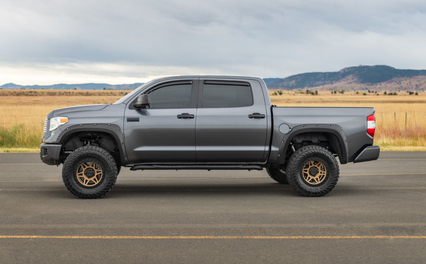 Fits Toyota Tundra(2014-21) Pocket Fender Flares 8W2 Cavalry Blue F-T11411A-8W2