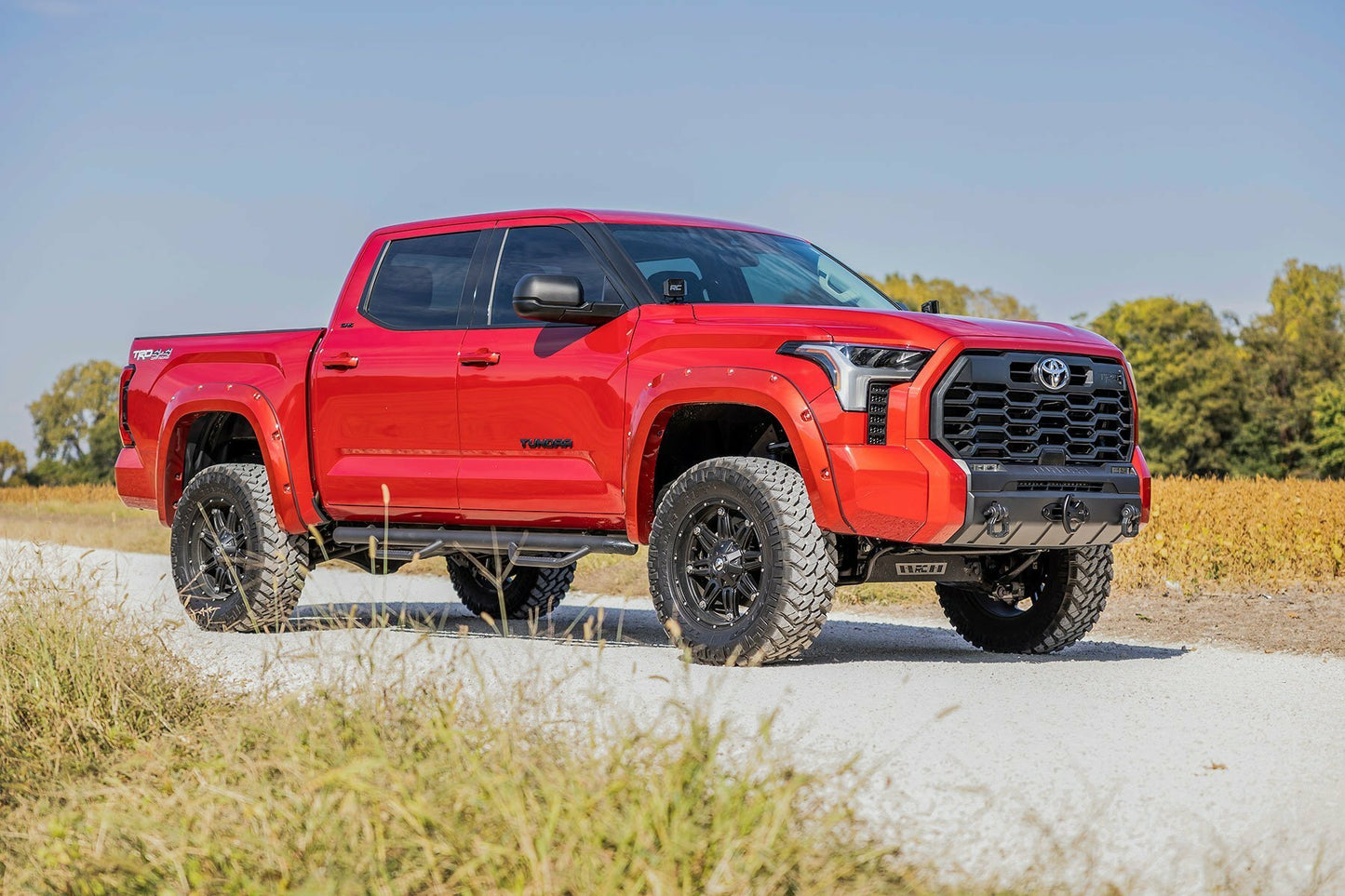 Fits Toyota Tundra(2022-24) Pocket Fender Flares 3U5 Supersonic Red F-T11413-3U5
