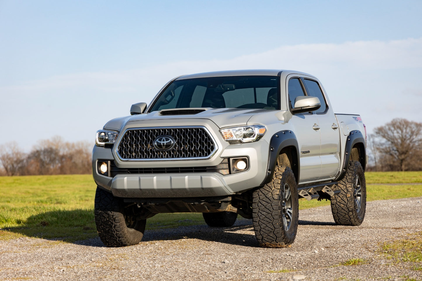 Fits Toyota Tacoma(2016-23) Pocket Fender Flares 1G3 Magnetic Grey F-T11621A-1G3