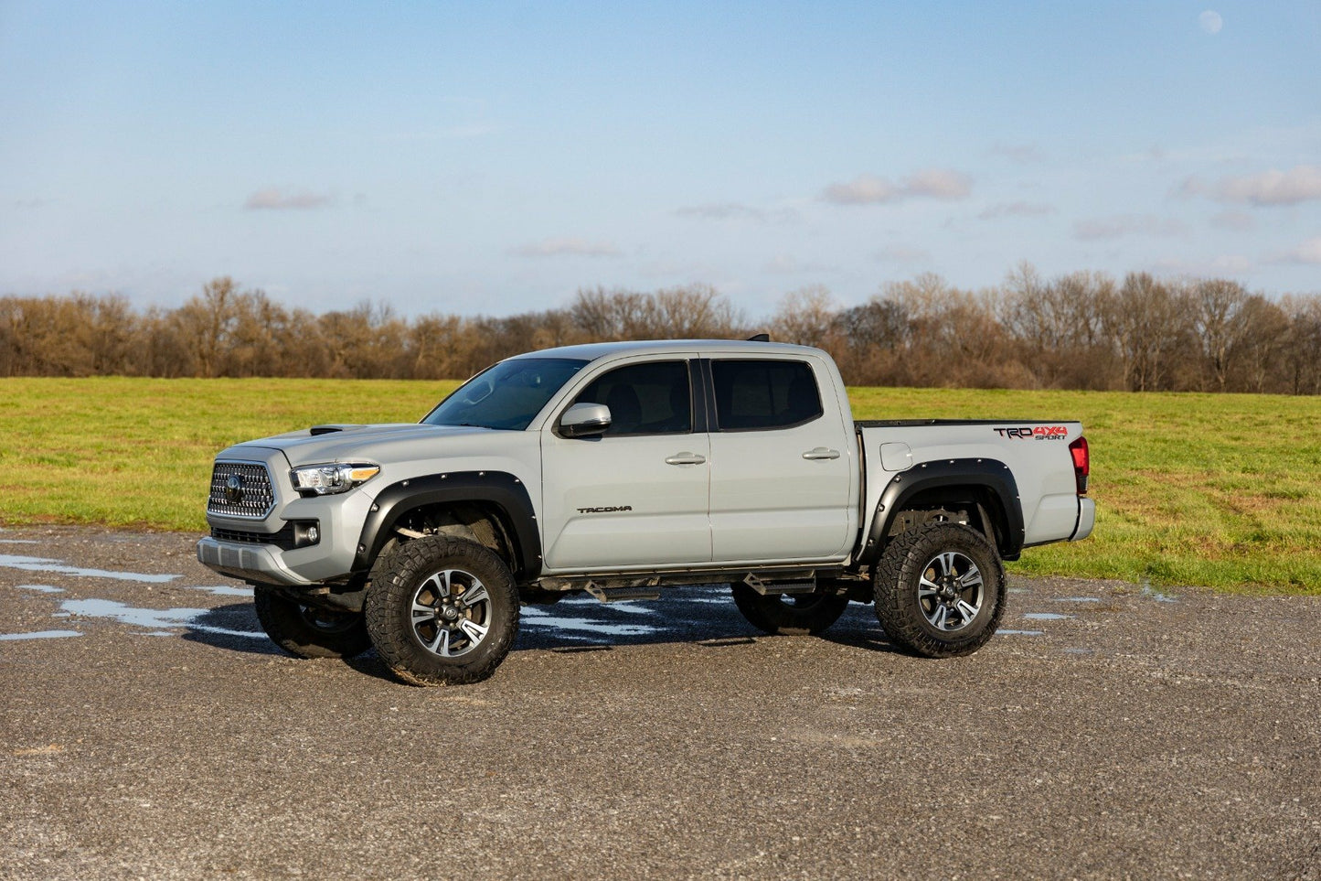 Fits Toyota Tacoma 2&4WD (16-23) Pocket Fender Flares 4X0 Inferno F-T11621A-4X0