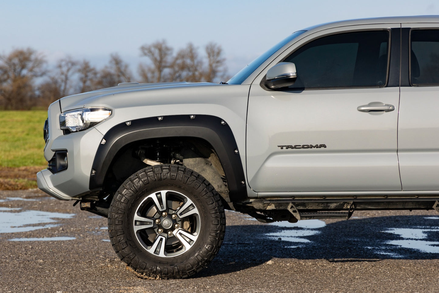 Fits Toyota Tacoma 2&4WD (16-23) Pocket Fender Flares 4X0 Inferno F-T11621A-4X0