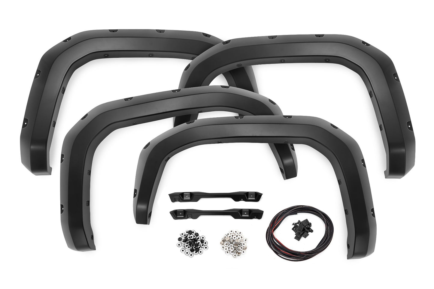 Fits Toyota Tacoma (2024) Pocket Fender Flares 089 Wind Chill Pearl F-T12421-089