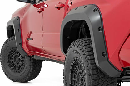 Fits Toyota Tacoma 2WD/4WD (2024) Pocket Fender Flares; F-T12421