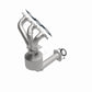 Catalytic Converter with Integrated Exhaust Manifold for HM Grade Federal / EPA Compliant Direct-Fit Manifold Catalytic