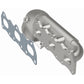 Catalytic Converter with Integrated Exhaust Manifold for HM Grade Federal / EPA Compliant Direct-Fit Manifold Catalytic