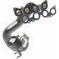 Catalytic Converter with Integrated Exhaust Manifold for HM Grade Federal / EPA Compliant Direct-Fit Manifold Catalytic