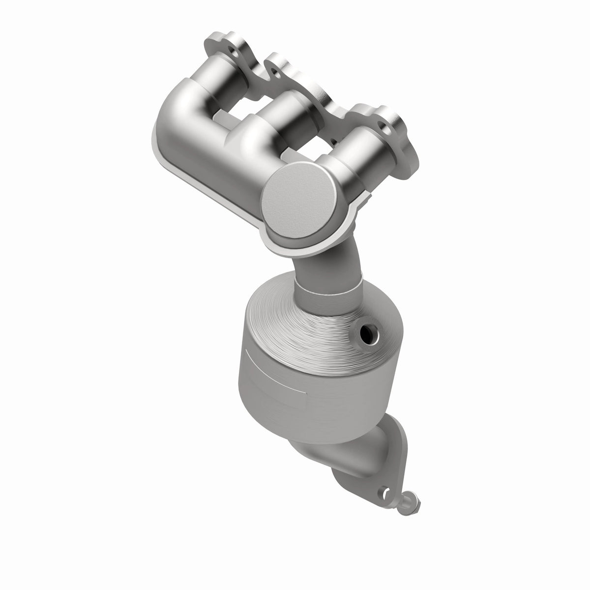 Catalytic Converter with Integrated Exhaust Manifold for HM Grade Federal / EPA Compliant Direct-Fit Manifold Catalytic