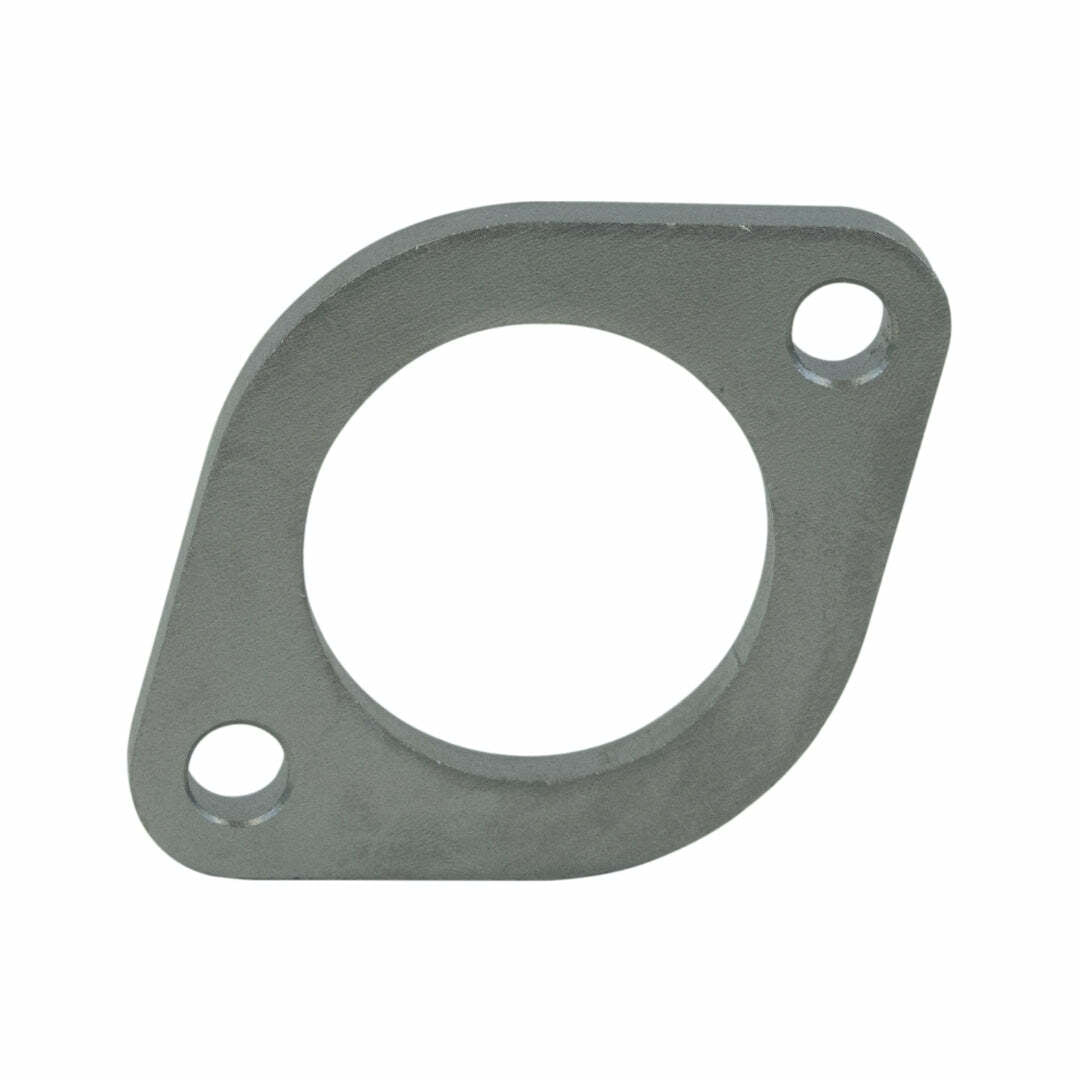 Flange 2 bolt laser cut narrow Mild Steel 2.5 Exhaust Flange-Xforce-F2M-N25