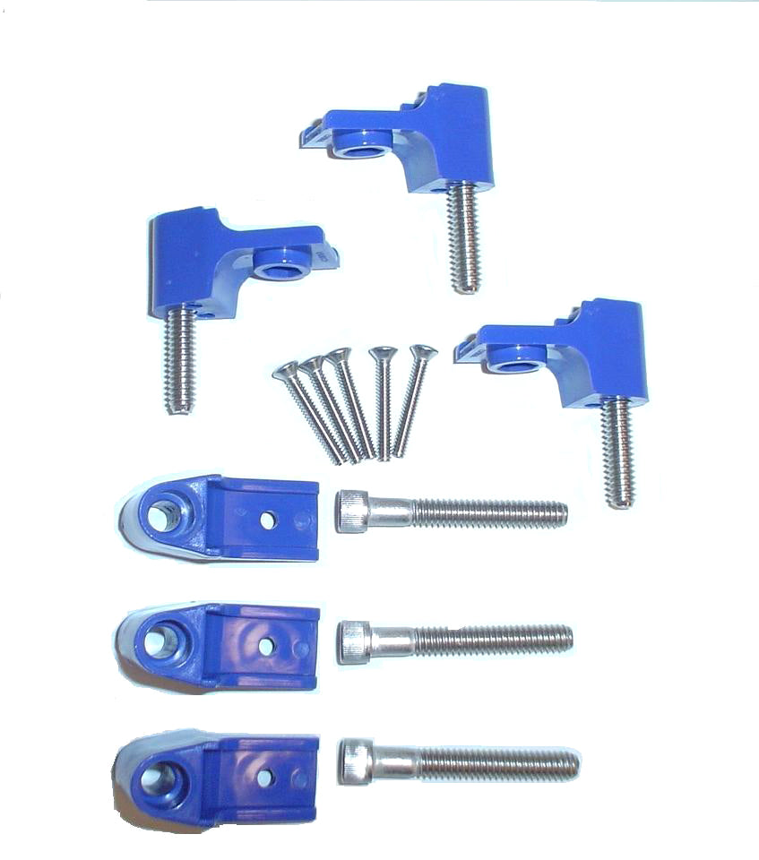 Spark Plug Wire Holder 6 Blue 42762