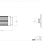 Fuel Filter Element High Flow Fuel System Universal Fit Aeromotive 12603-BGPL