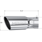 Fits 15-24 Chevrolet Silverado 3500 HD 6" OD, Angle Rolled w/30° Bend Tip-T5154 - Exhaust Tips Car Part People