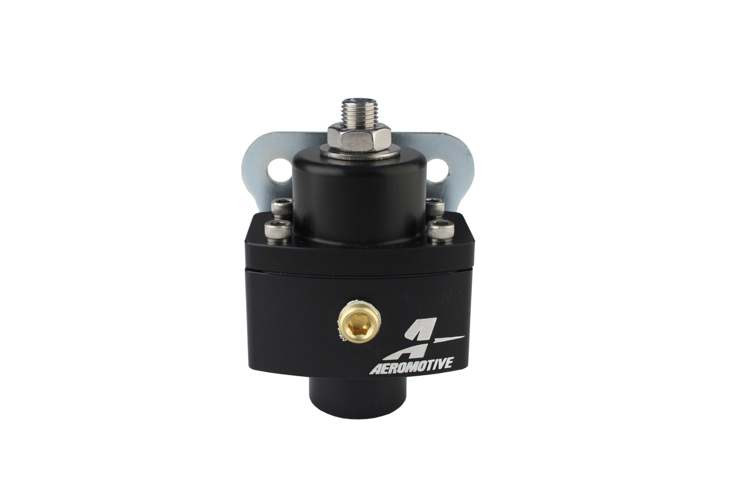 Fuel Pressure Regulator Adjustable Fuel Pressure Universal Fit Aeromotive 13211-BGPL