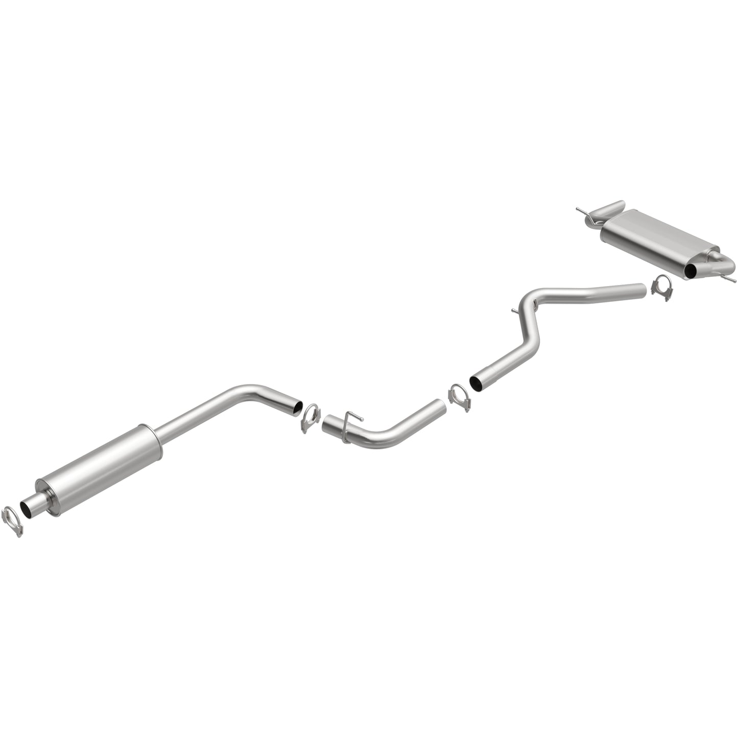 2012-2017 Ford Focus Direct-Fit Replacement Exhaust System 106-0593