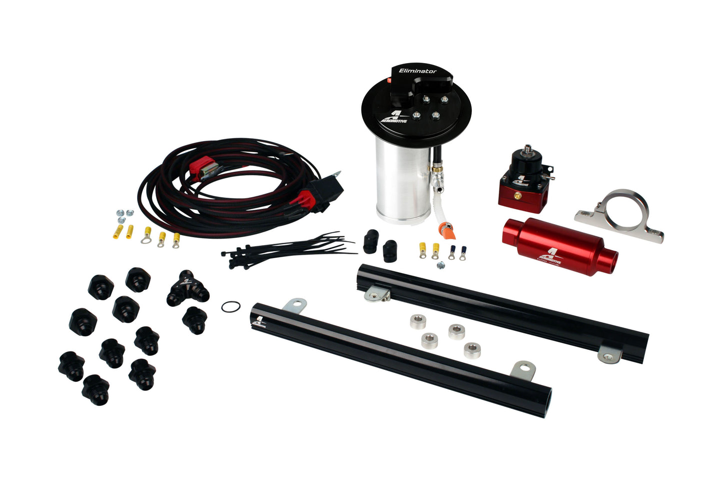 Fuel Pump Complete Kit High Flow EFI Performance Universal Fit Aeromotive 17346-BGPL