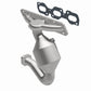 Catalytic Converter with Integrated Exhaust Manifold for HM Grade Federal / EPA Compliant Direct-Fit Manifold Catalytic