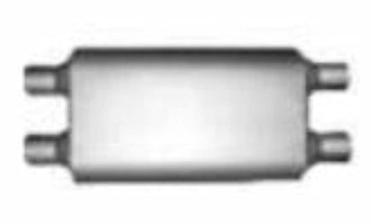 Jones Exhaust F533F Full Boar Truck Muffler 2.25 Inlet, 2.25 Outlet - Performance Mufflers Car Part People