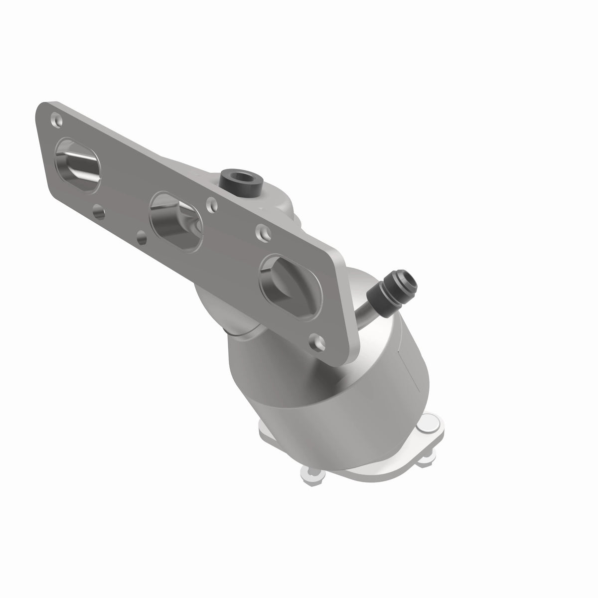Catalytic Converter with Integrated Exhaust Manifold for HM Grade Federal / EPA Compliant Direct-Fit Manifold Catalytic