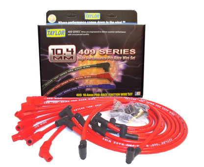Spark Plug Wire Set Universal 10.4mm Silicone Spiro Pro 409 409 350 ohm/ft 79266