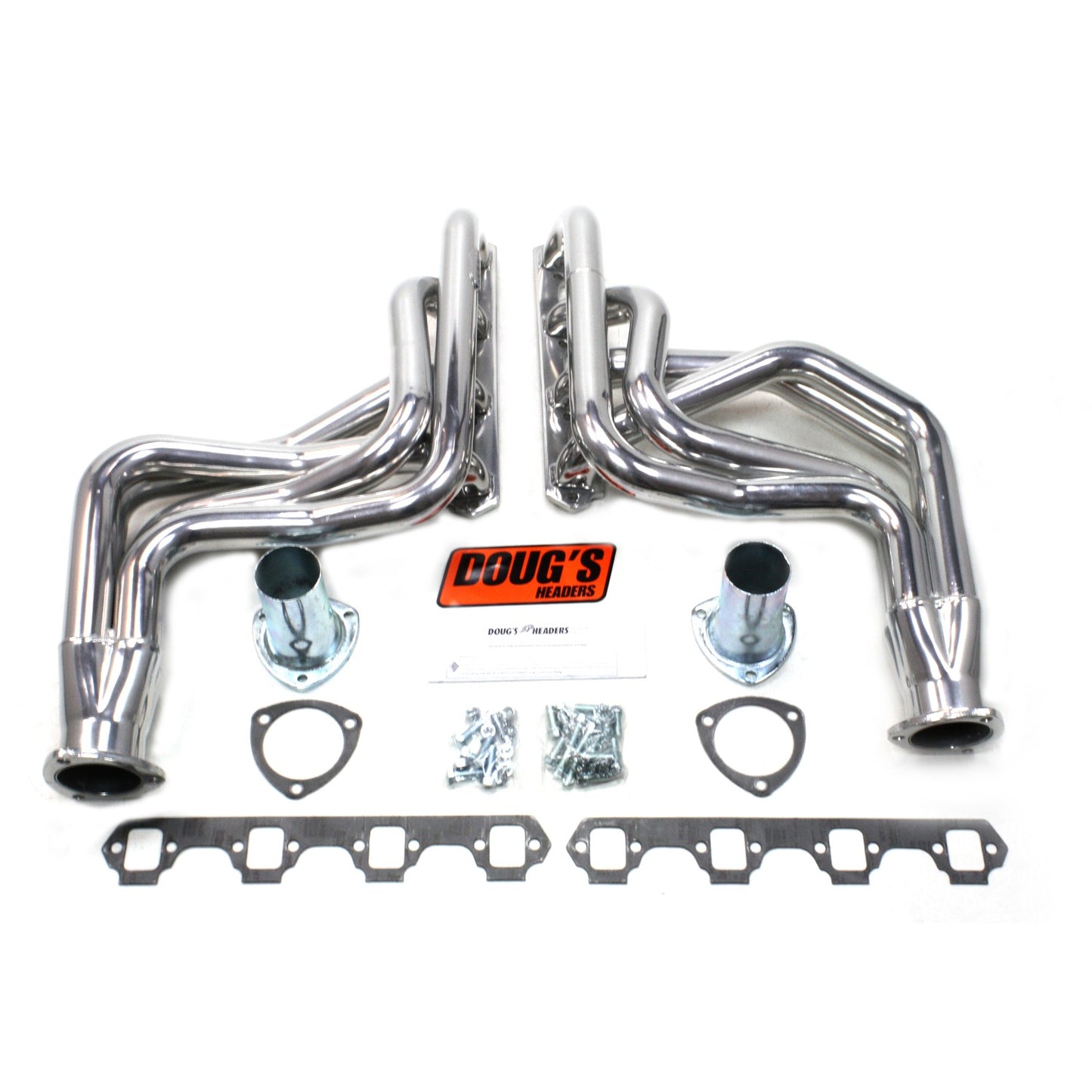 Long Tube Headers for 48-77 Ford 260-351W SBF Mustang II 1-3/4in Primary D623